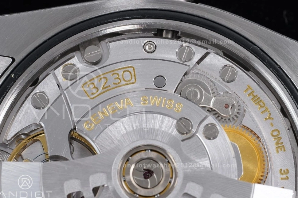 36mm Best VSF 126000 1:1 DD3230 V2 Dial Perpetual 904L Edition Red Steel Oyster 0409